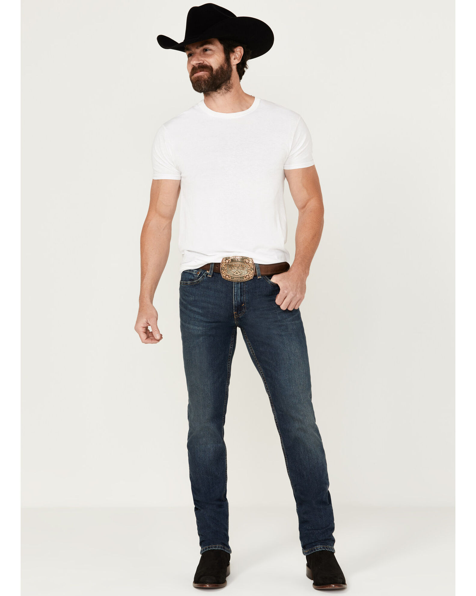 Best levi jeans for cowboy boots sales