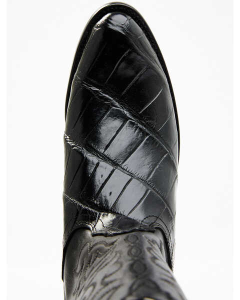 Image #6 - Cody James Men's Exotic American Alligator Western Boots - Medium Toe, Black, hi-res