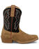 Image #2 - Justin Boys' Freckles Western Boots - Square Toe, Tan, hi-res