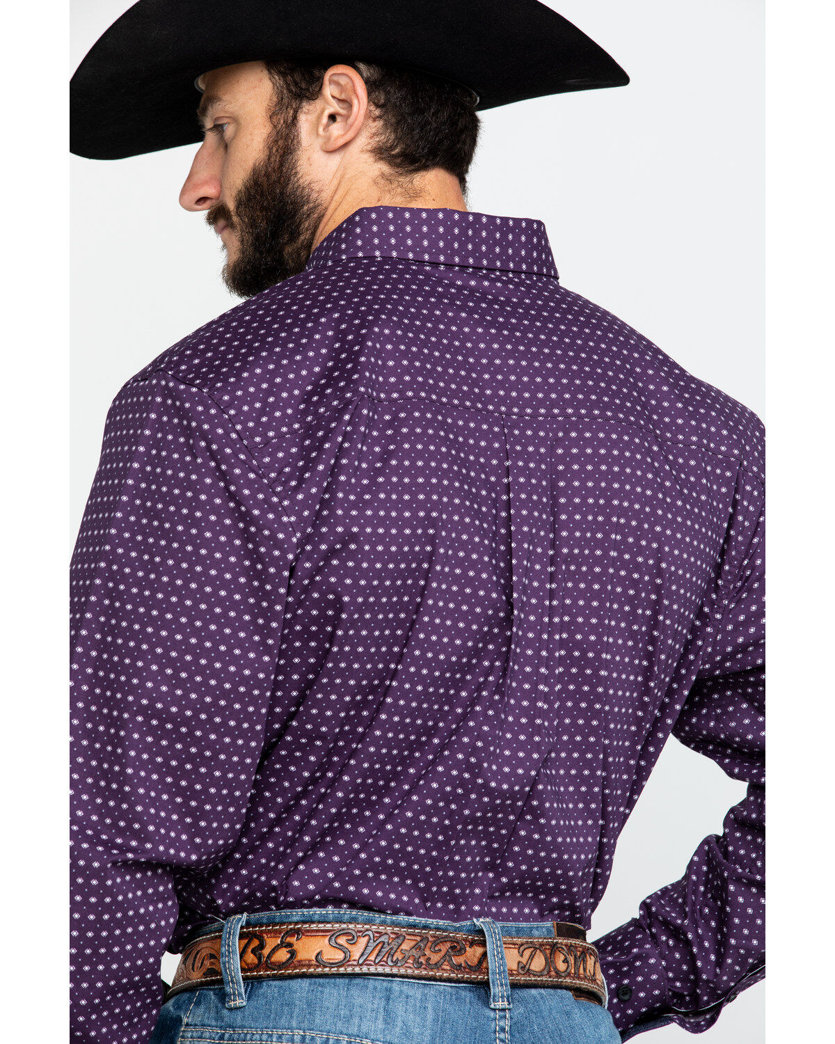 Image #5 - Cody James Core Men's Diamond Falls Geo Print Long Sleeve Western Shirt, , hi-res