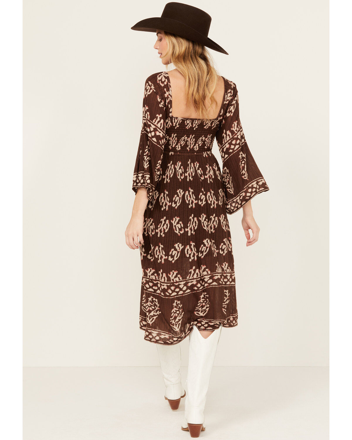 Image #4 - Shyanne Women's Printed Midi Dress, , hi-res