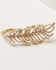 Image #1 - Lainey Wilson Women's Feather Ring, Gold, hi-res