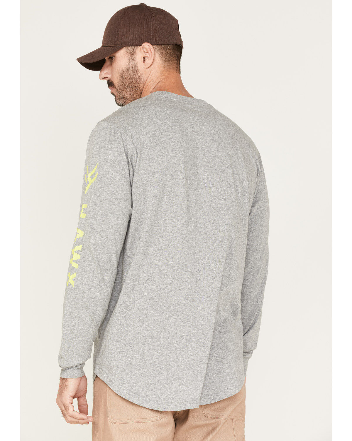Image #4 - Hawx Men's Solid Logo Graphic Work T-Shirt, Medium Grey, hi-res