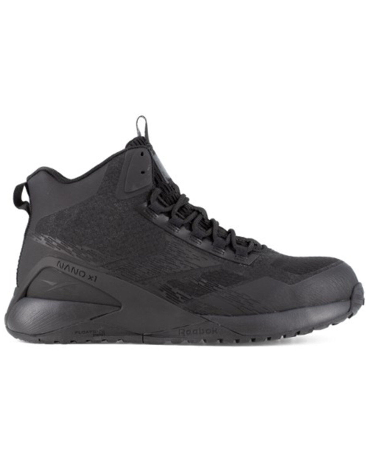 Image #2 - Reebok Men's Nano X1 Adventure Athletic Work Shoes - Composite Toe, Black, hi-res
