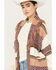 Image #2 - Shyanne Women's Striped Fringe Cardigan, Cream, hi-res