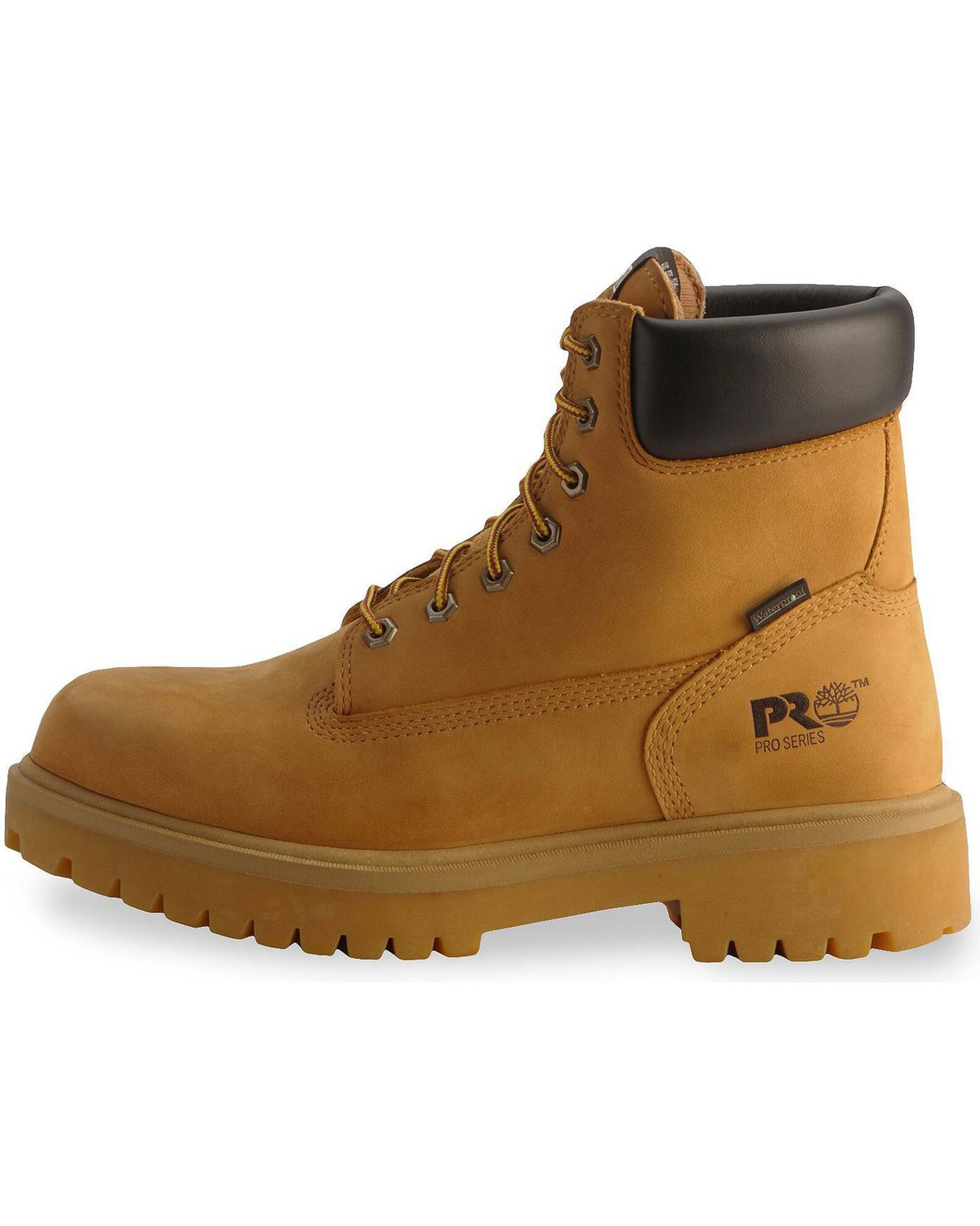 Image #3 - Timberland Pro 6" Insulated Waterproof Boots - Soft Toe, Wheat, hi-res