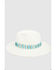 Image #3 - Nikki Beach Women's Raine Straw Fedora, Ivory, hi-res