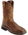 Image #1 - Justin Women's Pull-On Work Boots, Rugged, hi-res