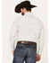 Ely Walker Men's Geo Print Long Sleeve Pearl Snap Western Shirt, White, hi-res