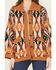 Image #3 - Wrangler Retro Women's Southwestern Button-Down Cardigan, Mustard, hi-res