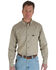 Image #1 - Wrangler Riggs Twill Work Shirt, Khaki, hi-res