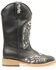 Image #1 - Blazin Roxx Girls' Gracie Wings and Cross Inlay Boots, , hi-res
