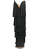 Image #4 - Dingo Women's Wild Child Suede Fringe Tall Western Boots - Snip Toe, Black, hi-res