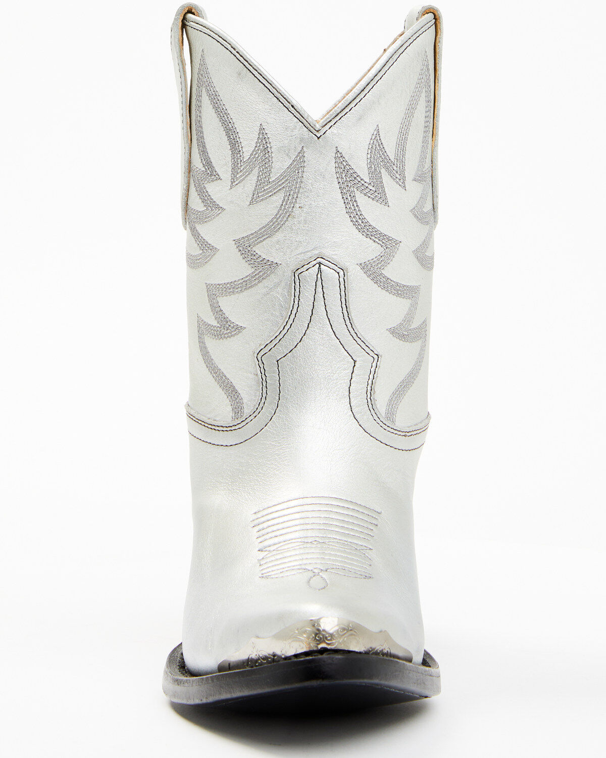 Image #4 - Idyllwind Women's Wheels Western Booties - Round Toe, Silver, hi-res