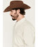 Image #2 - George Strait by Wrangler Men's Geo Print Long Sleeve Button-Down Stretch Western Shirt - Big, Cream, hi-res