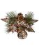 Image #5 - Kurt Adler 11" Un-Lit Natural Star With Pinecones Treetop, Multi, hi-res
