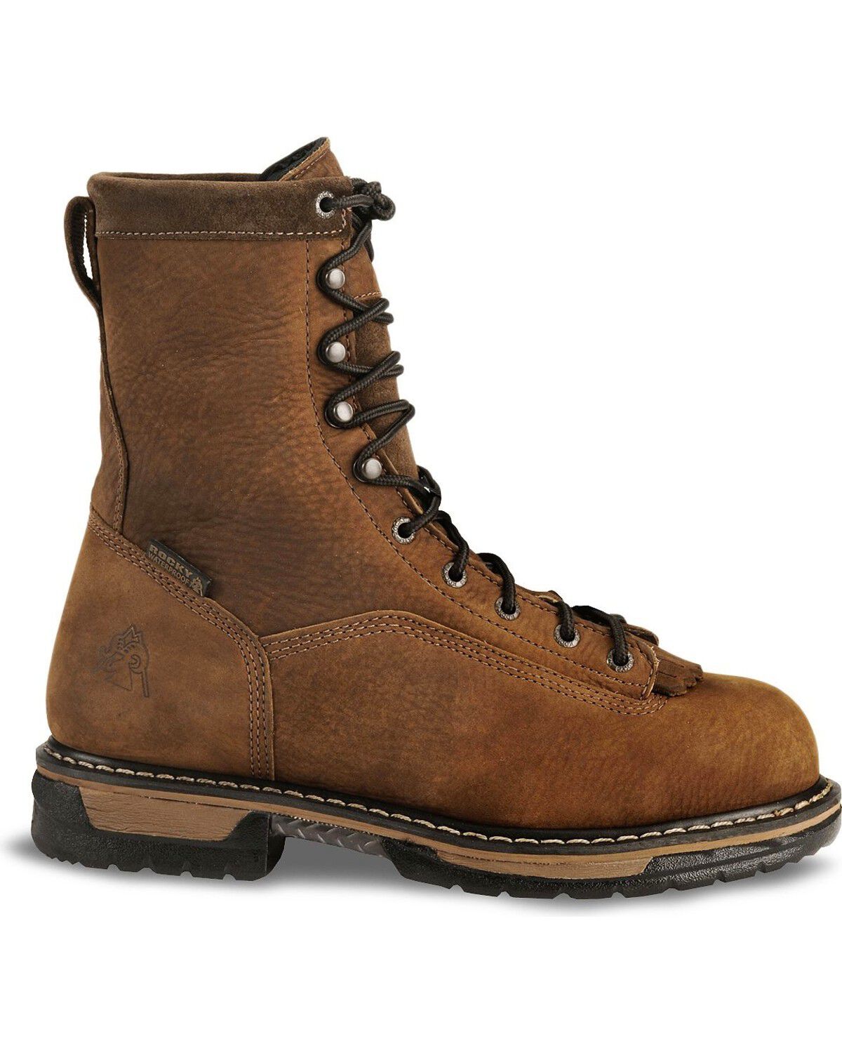 Image #2 - Rocky Men's Steel Toe Ironclad Work Boots, , hi-res