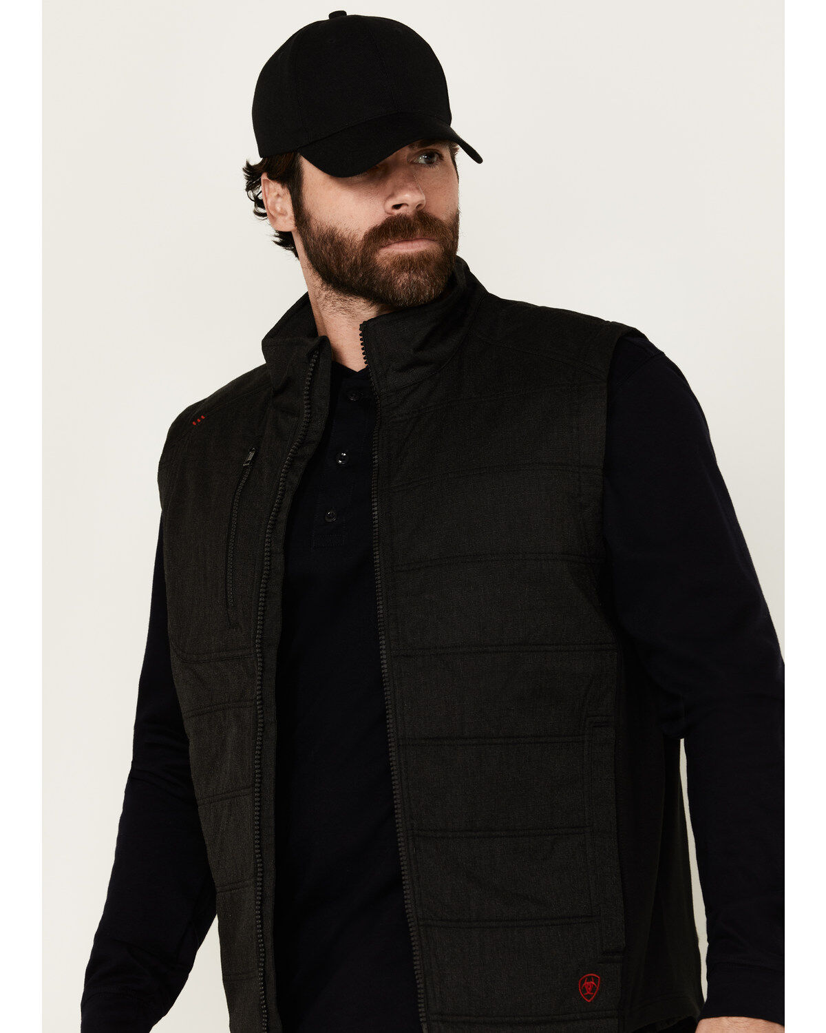 Image #2 - Ariat Men's FR Cloud 9 2.0 Insulated Vest, Black, hi-res