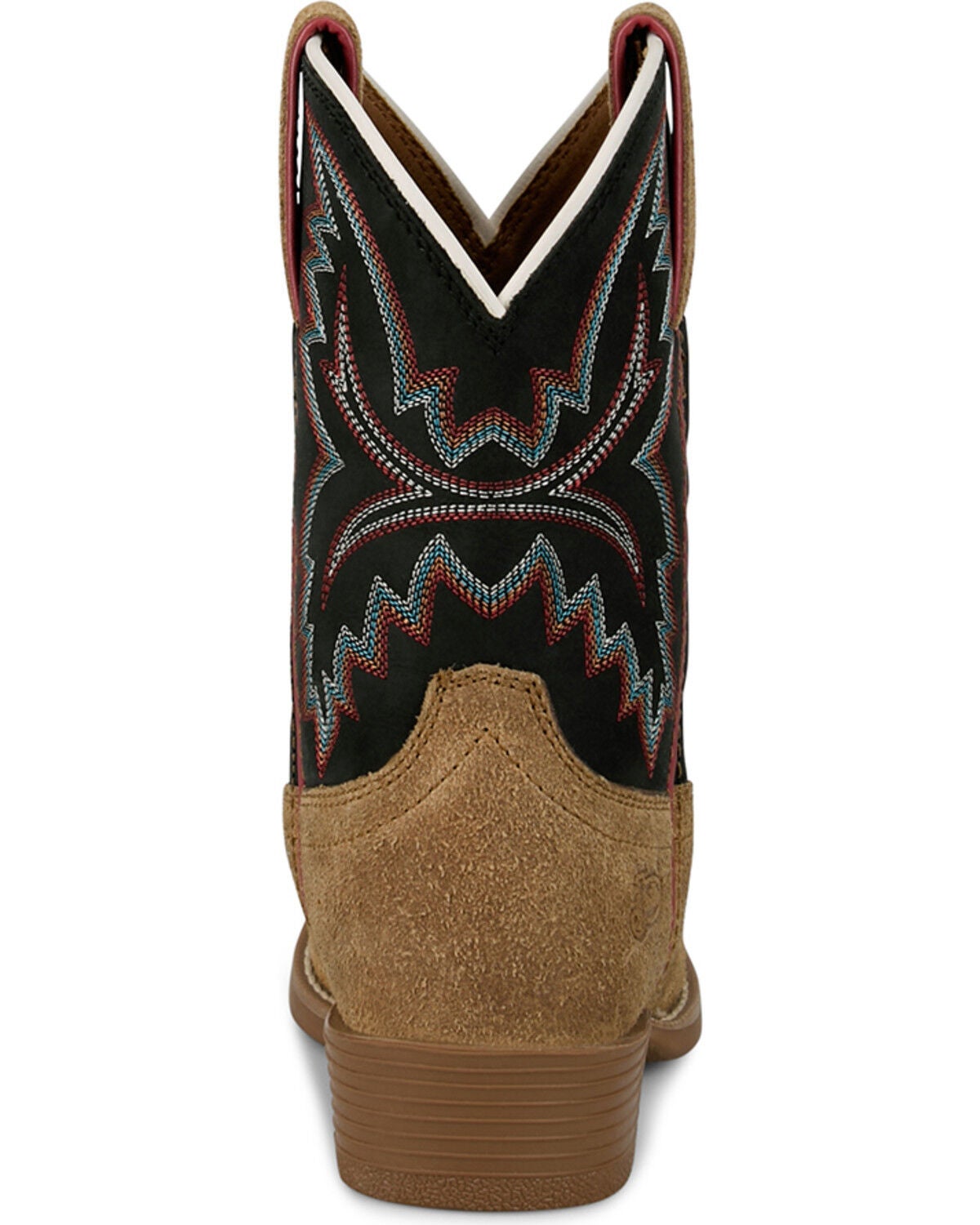 Image #5 - Justin Boys' Freckles Western Boots - Square Toe, Tan, hi-res