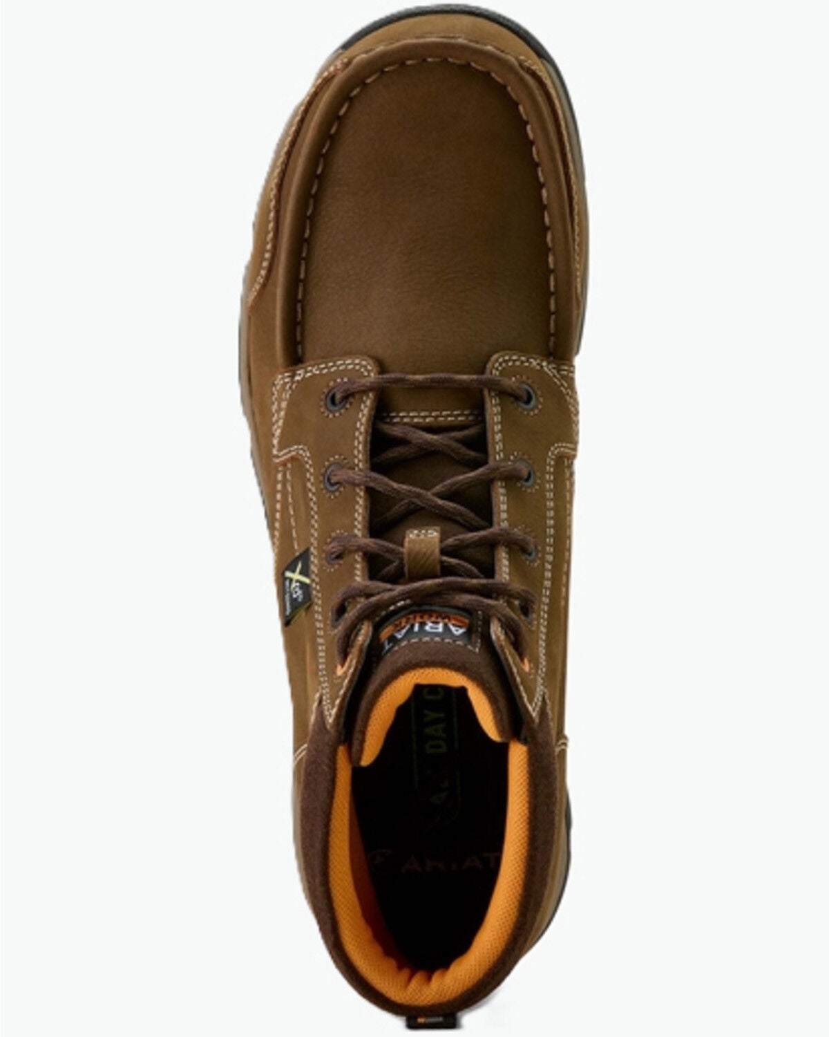 Image #4 - Ariat Men's Edge Chukka Met Guard 6" Work Boots - Composite Toe, Brown, hi-res