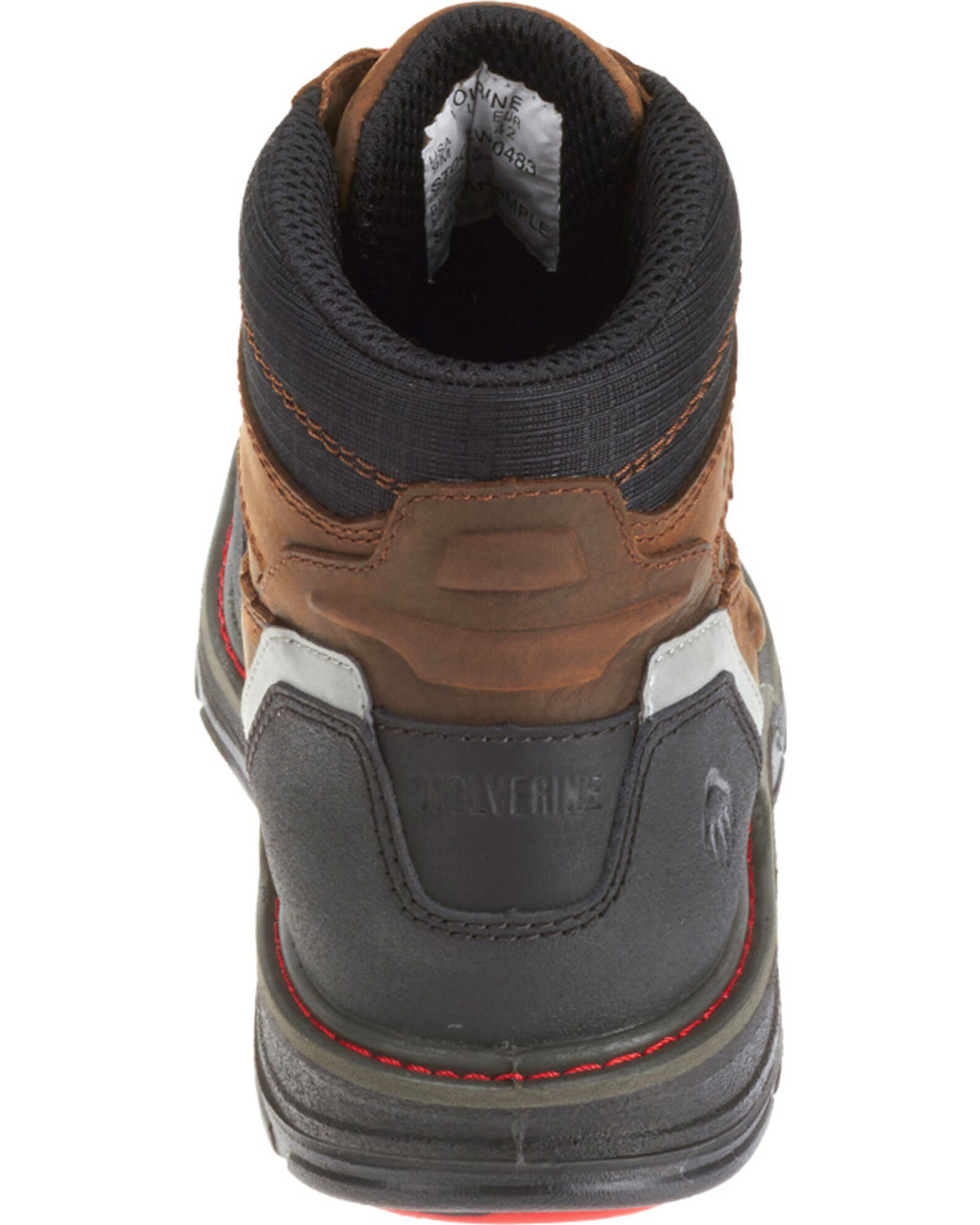 Wolverine Men s Overman Waterproof Carbonmax 6 Work Boots Round Toe Boot Barn