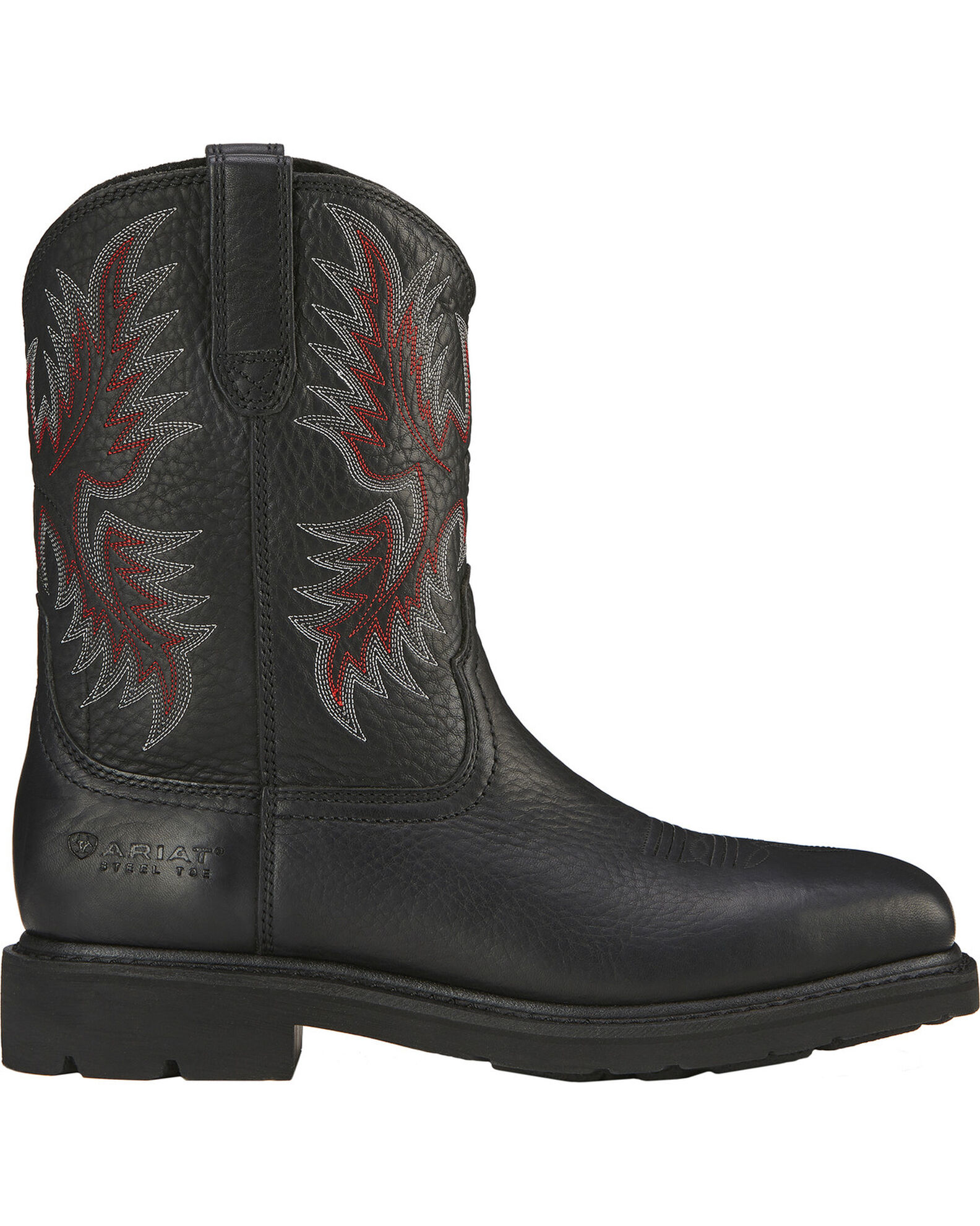 Ariat Men s Sierra Western Work Boots Steel Toe Boot Barn