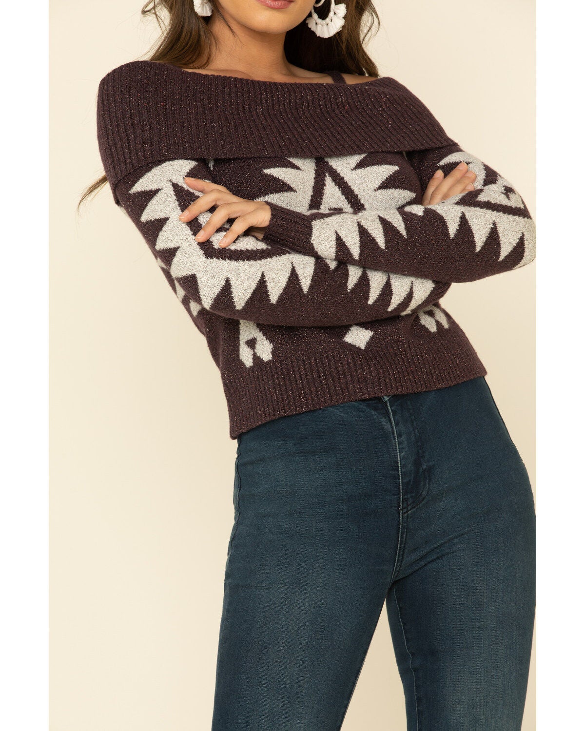 Shyanne Women's Aztec Fringe Off 