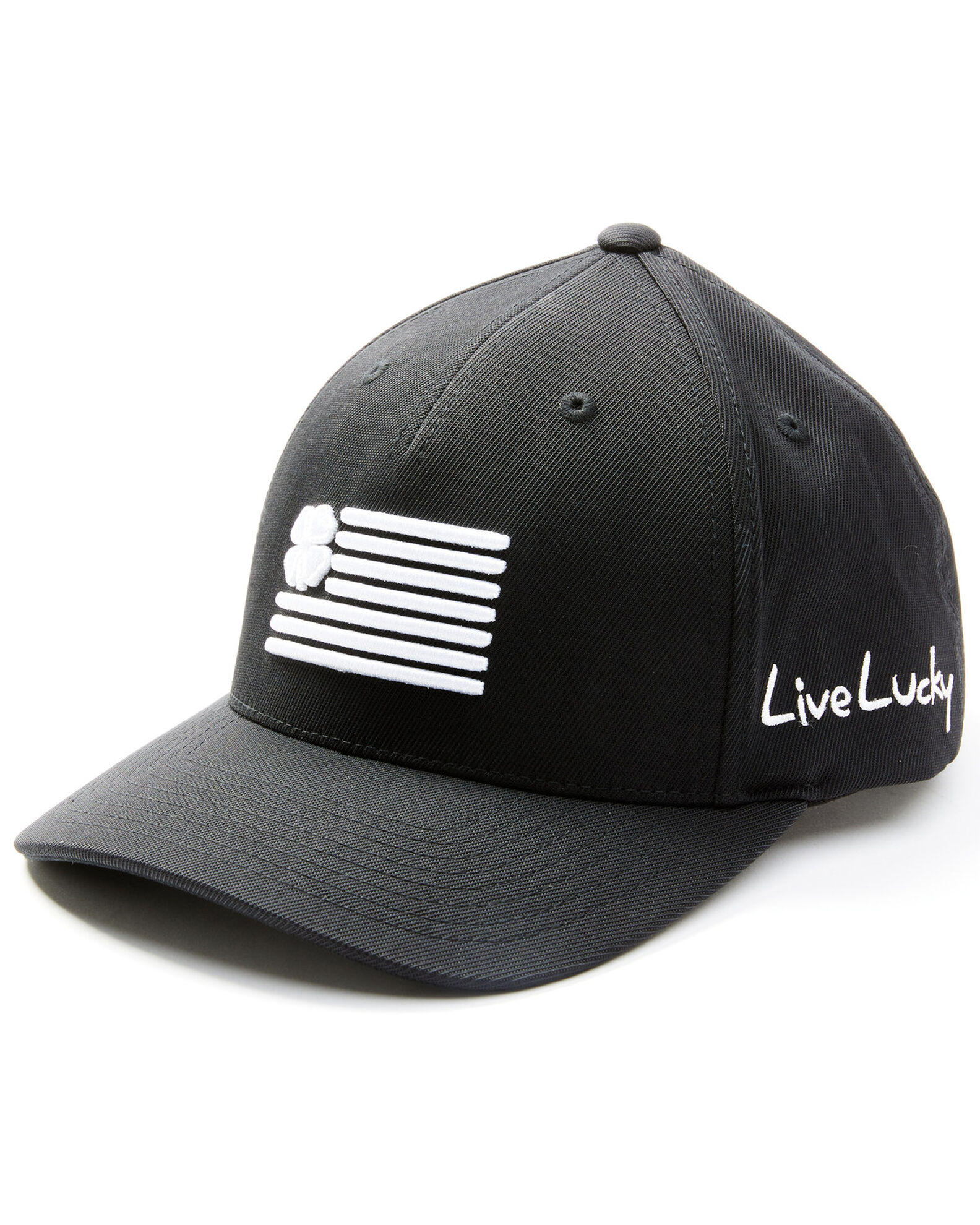 Black Clover Men s Nation Flag Patch Ball Cap Boot Barn