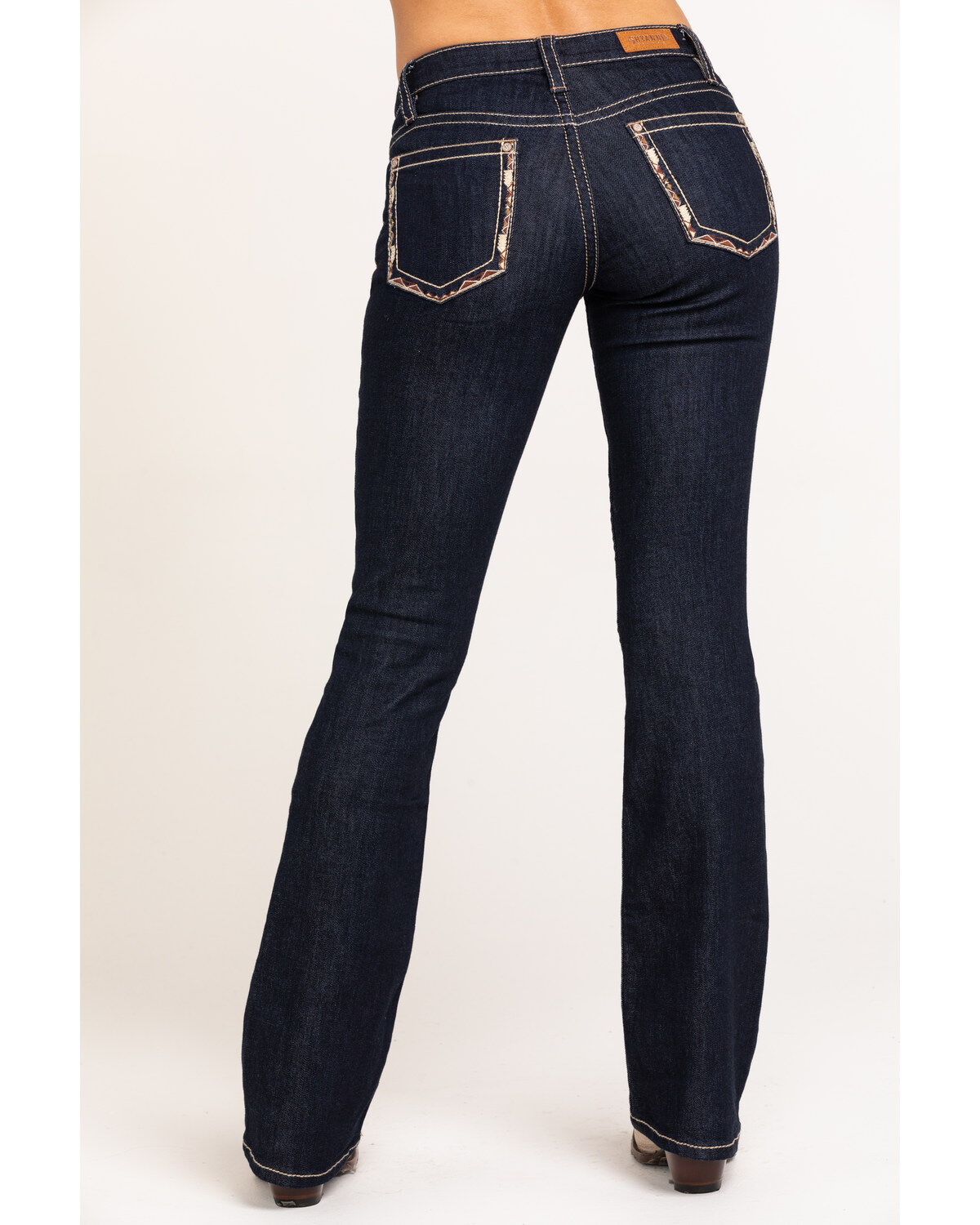 Image #1 - Shyanne Women's Dark Basic Bootcut Jeans, , hi-res