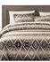 Image #2 - HiEnd Accents Chalet Southwestern Print 3 Piece Duvet Cover Set - Queen Size, Brown, hi-res