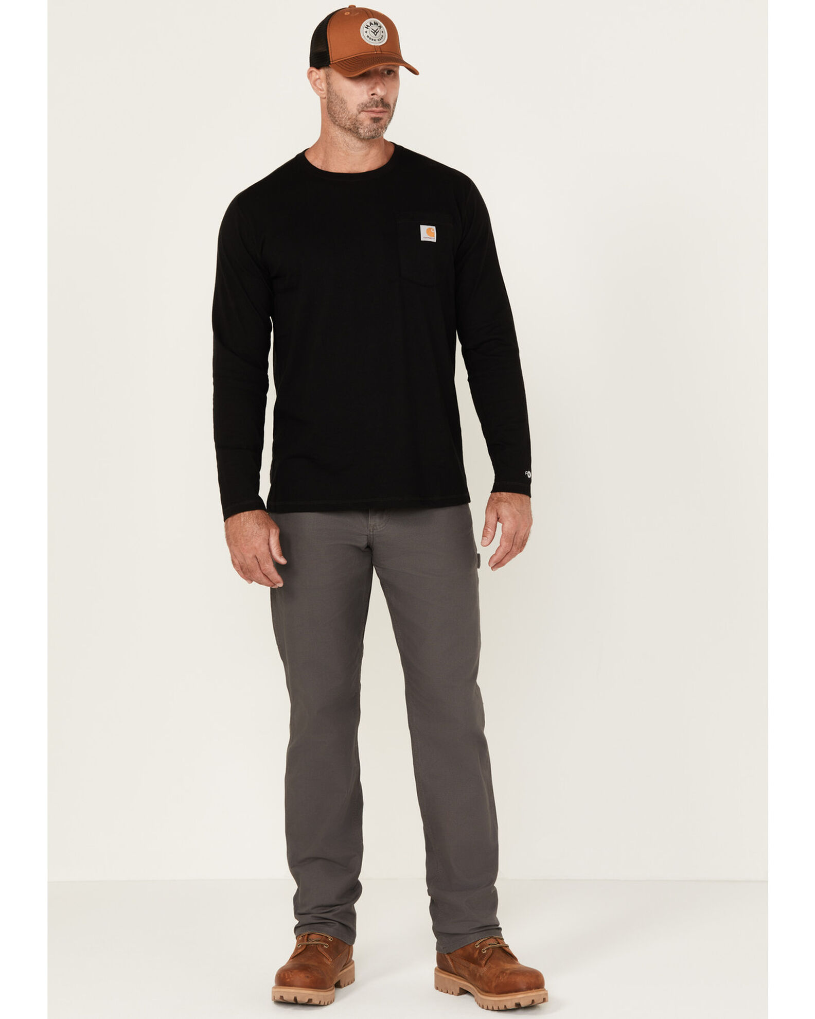Image #1 - Carhartt Men's Rugged Flex® Work Pants, Grey, hi-res