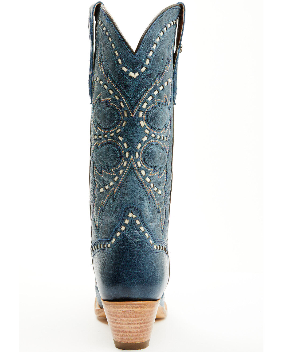 Image #5 - Dan Post Women's Mesa Tall Western Boots - Snip Toe, Blue, hi-res