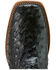 Image #4 - Ariat Men's Drifter Exotic Ostrich Western Boots - Broad Square Toe, Black, hi-res