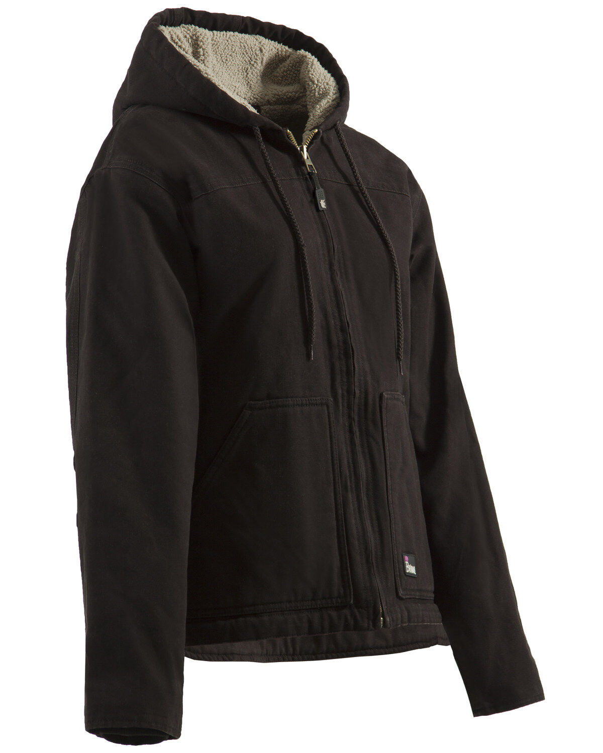 berne high country hooded jacket sherpa lined