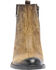 Corral Women's Burnished Double Zipper Short Western Boots, Brown, hi-res