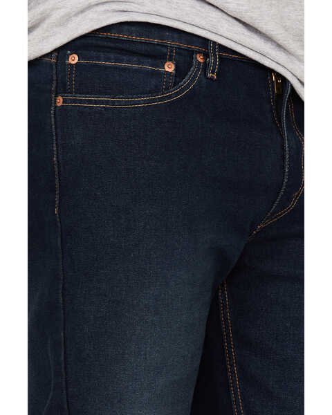Levi's Men's 511 Spruce Up Adapt Dark Wash Stretch Slim Straight Jeans
