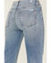 Image #2 - 7 For All Mankind Women's Light Wash Pine Mid Rise Trouser Leg Stretch Denim Jeans, Light Wash, hi-res