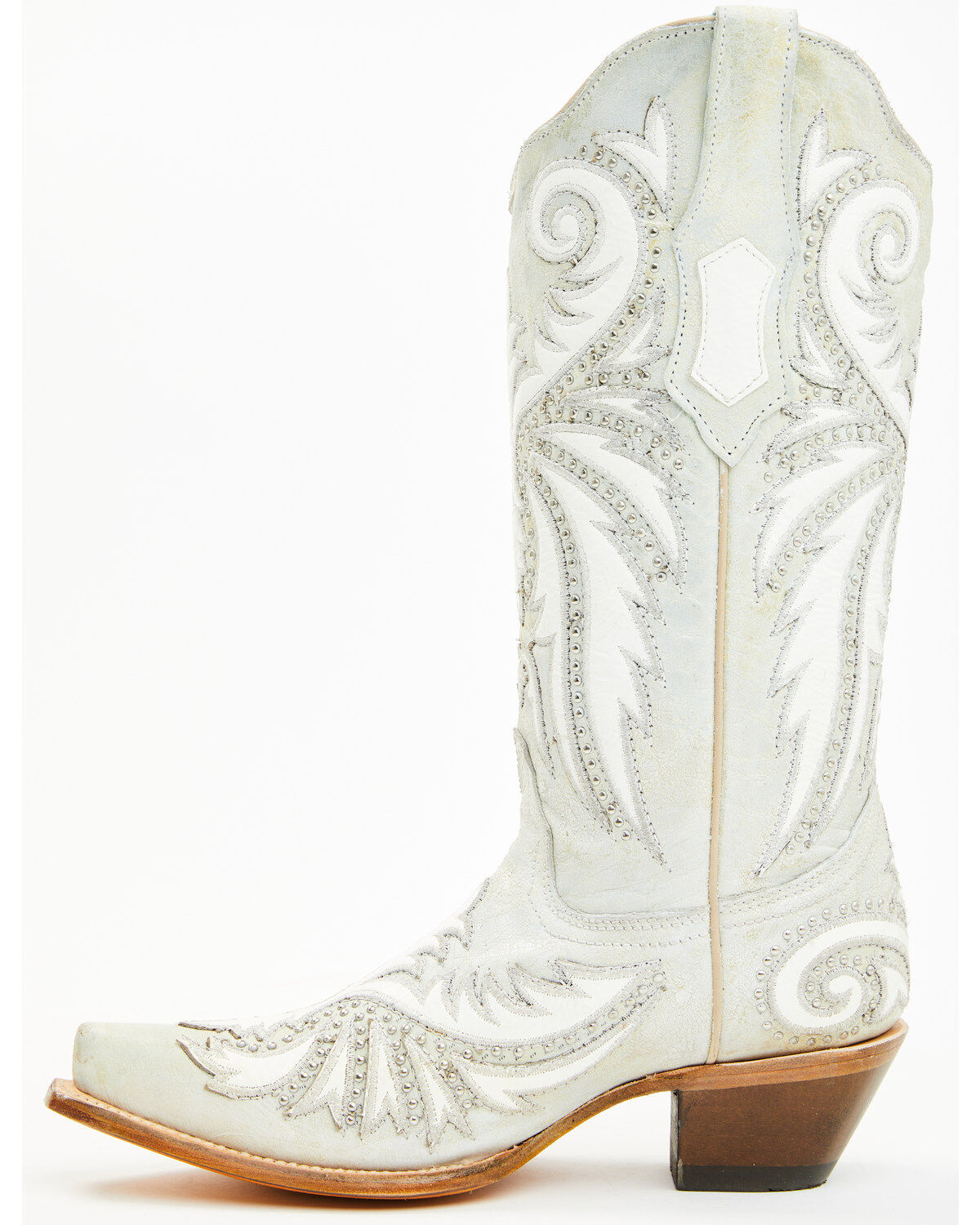 Image #3 - Corral Women's Studded Western Boots - Snip Toe, Sand, hi-res