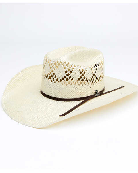 Ariat Men's Twisted Weave Straw Hat, Natural, hi-res