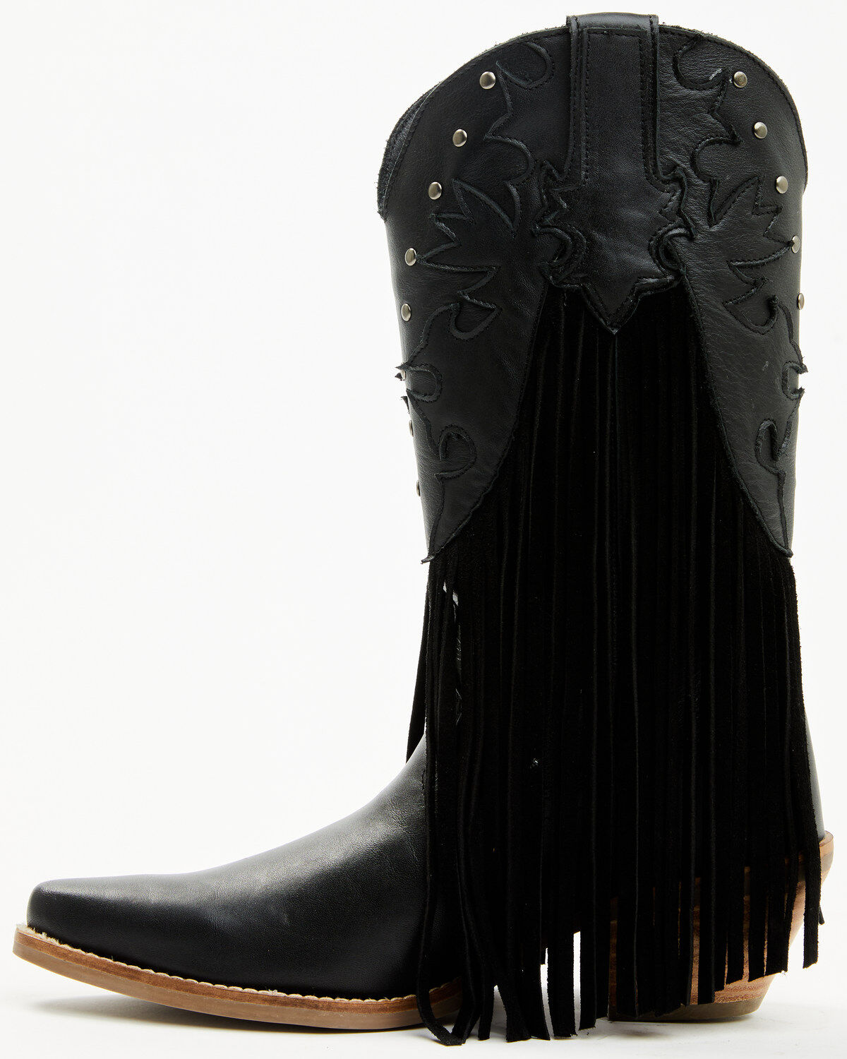 Image #3 - Dingo Women's Hoedown Fringe Western Boots - Round Toe, , hi-res