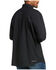 Image #2 - Ariat Men's VentTEK Outbound Long Sleeve Button-Down Shirt, Black, hi-res