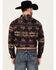 Image #4 - RANK 45® Men's Pablo Southwestern Long Sleeve Button-Down Stretch Western Shirt, Black, hi-res