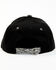 Cowgirl Up Women's Faux Snakeskin Ball Cap, Black, hi-res