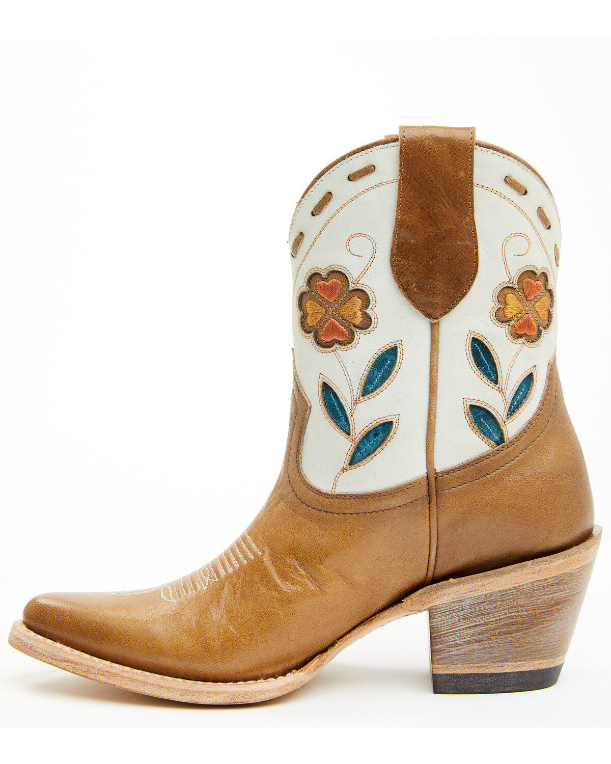 Image #3 - Idyllwind Women's Runaway Western Booties - Round Toe, Tan, hi-res