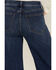 Image #4 - Driftwood Women's Mona X Boogie Nights Dark Wash High Rise Floral Embroidered Flare Stretch Denim Jeans, Medium Wash, hi-res