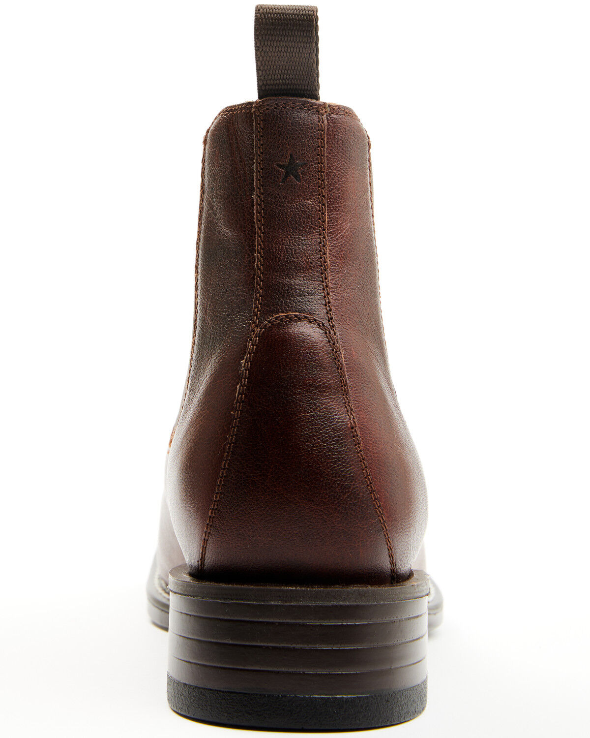 Image #5 - Cody James Men's Jones Chelsea Boots - Broad Square Toe, Cognac, hi-res