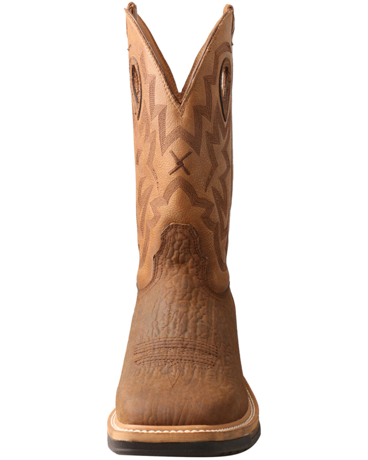 Image #5 - Twisted X Men's Lite Cowboy Western Work Boots - Composite Toe, Brown, hi-res