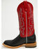 Image #3 - Macie Bean Women's Amazing Ace Western Boots - Broad Square Toe, Black, hi-res