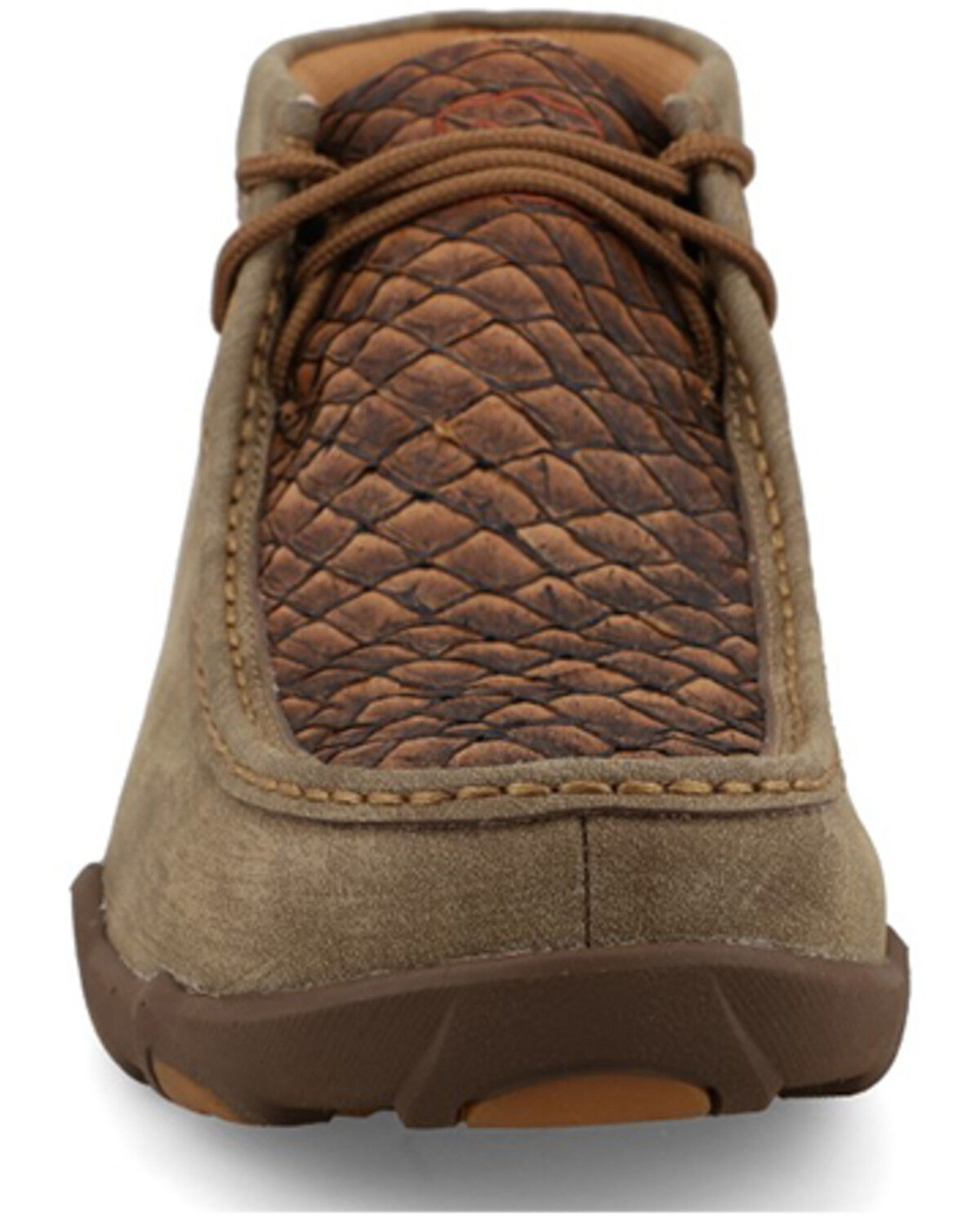 Image #4 - Twisted X Men's Exotic Seabass Chukka UltraLite X™ Driving Shoes - Moc Toe, Tan, hi-res
