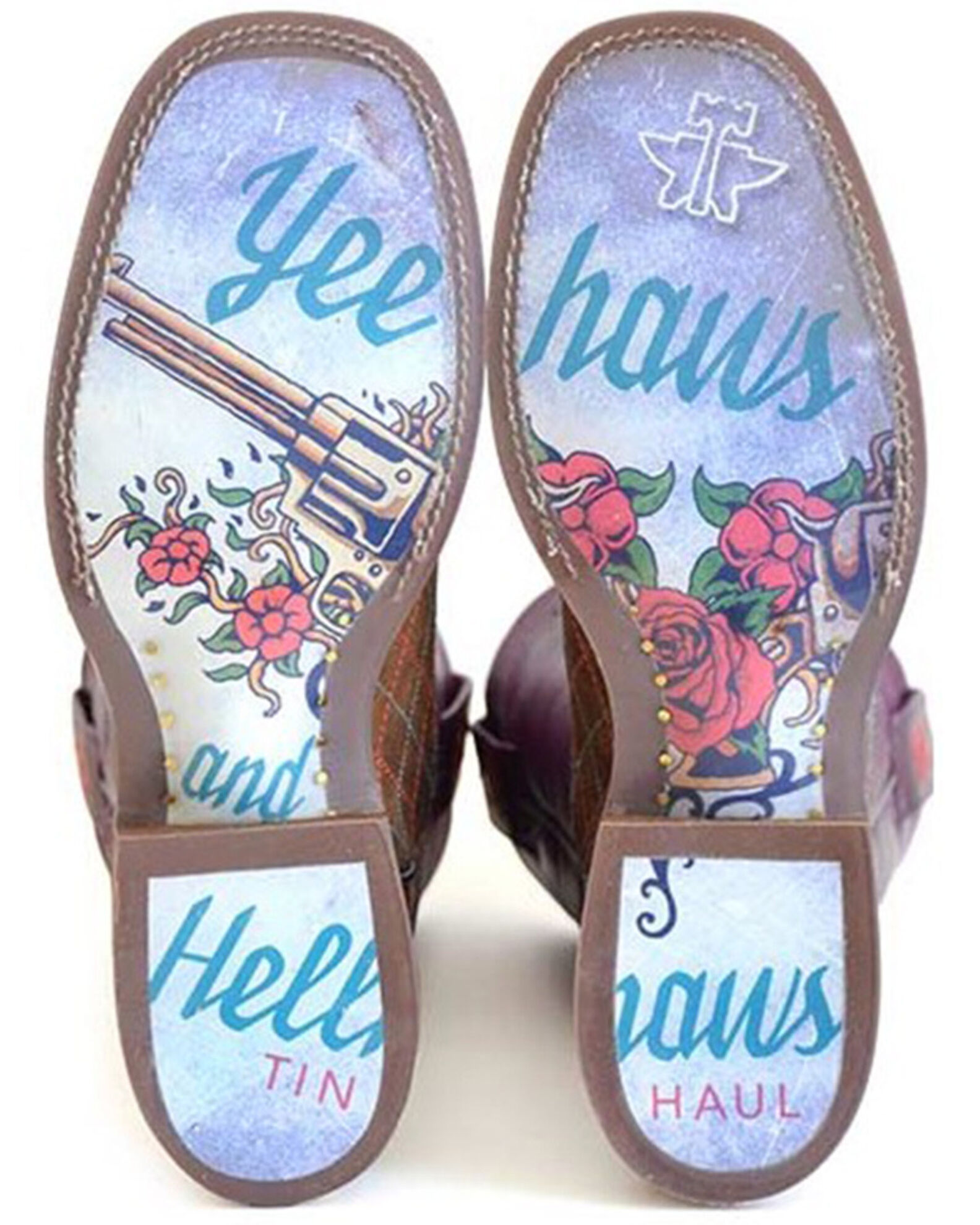 Product Name Tin Haul Women's Blooming Breeze Western Boots Broad